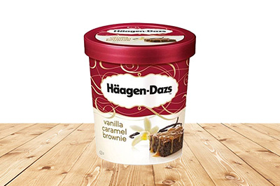 Vanille Caramel Brownie